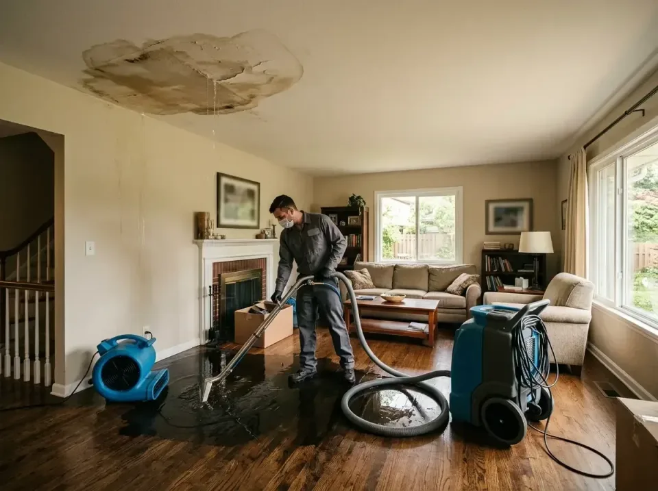 attic-pipe-burst-ceiling-drip-008 — frequently asked questions, Water Damage Restoration & Carpet Care in Eminence, KY
